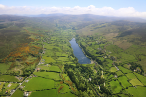 The Glenasmole Valley which has many natural and man-made features including the Boohernabreena reservoirs.