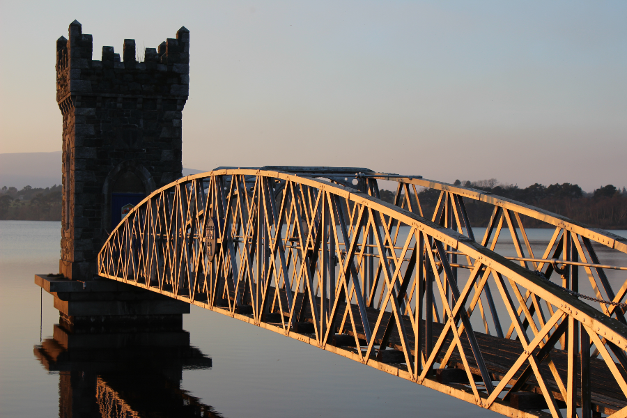 Sunset at Vartry Reservoir- Ger Roe online - Wicklow Uplands